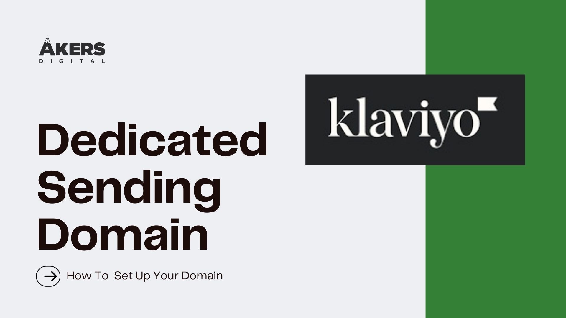 Klaviyo Dedicated Sending Domain Setup